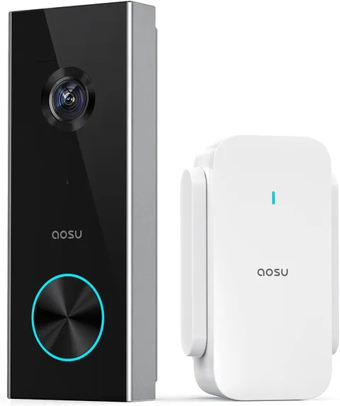 aosu 2K Wireless Doorbell Camera with aosuBase