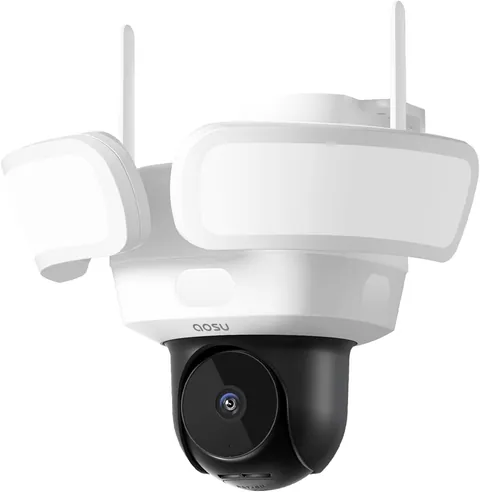 aosu Wired Floodlight Camera 3K 2600-Lumen