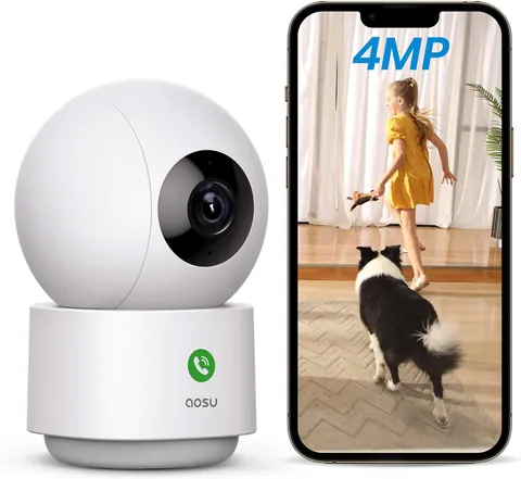 aosu 4MP Indoor Security Camera - Smart Home Monitoring