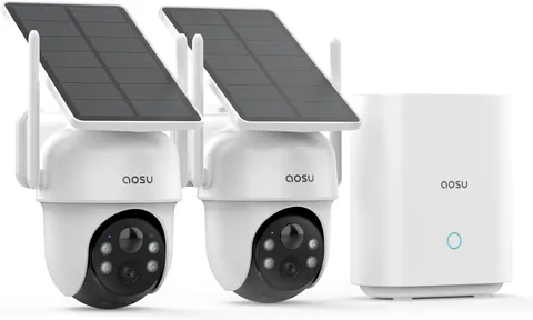 aosu D1 Classic 2-Cam Kit Solar Powered Security System