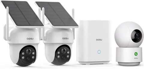 AOSU 2K Wireless Security Camera 2-Cam Kit