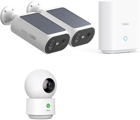 aosu Solar Wireless 2K Security Camera