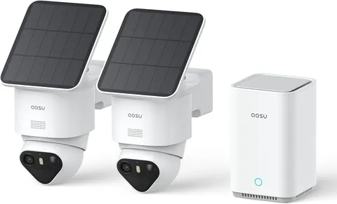 aosu T2 Ultra 4K Wireless Security Camera 2-Cam Kit