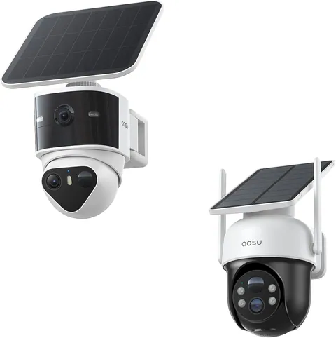 aosu 3K Dual Cam Solar Security Camera
