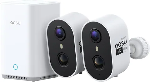 aosu 2K Wireless Security Camera System (2-Cam Kit)