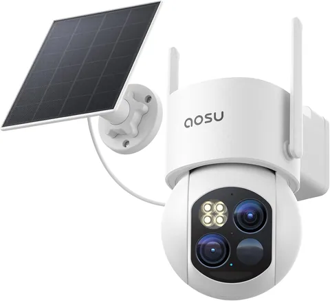 aosu T2 Dual-Lens 3K PTZ Wireless Outdoor Security Camera