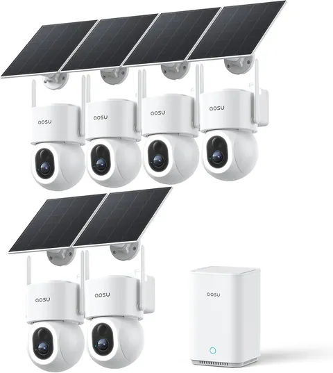 aosu D1 Max 6-Cam 4K Solar Security System
